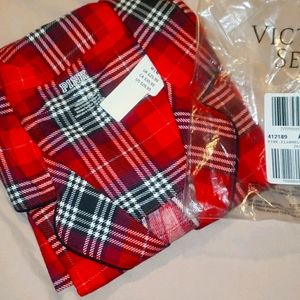 Victoria's Secret Flannel pajama top (sleepwear)